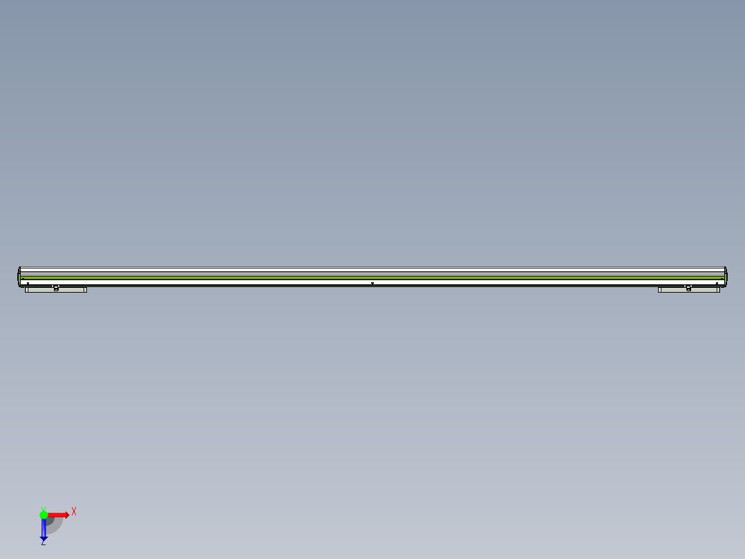 威洛博LC系列3d模型模组2LC14S2Y-S1900俯视图