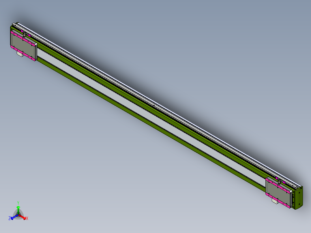 威洛博LC系列3d模型模组2LC14S2Y-S1900正等轴测图