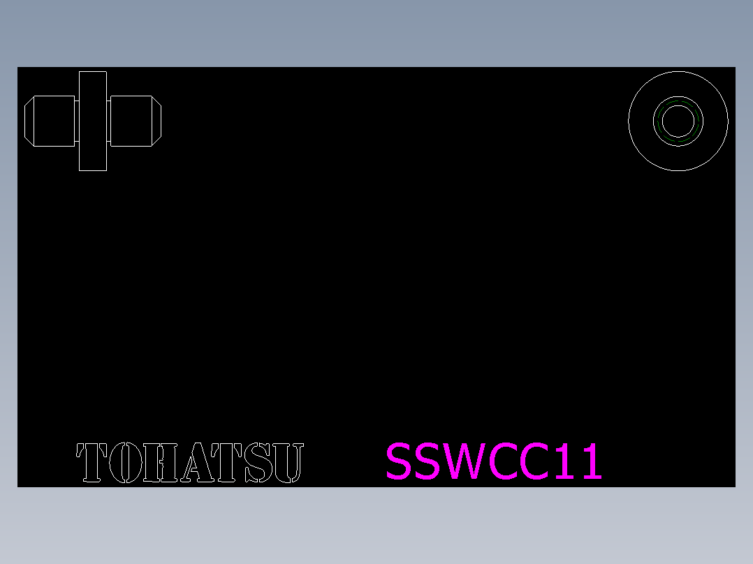 彈簧用華司SSWCC-2D多系列多零件图纸模型