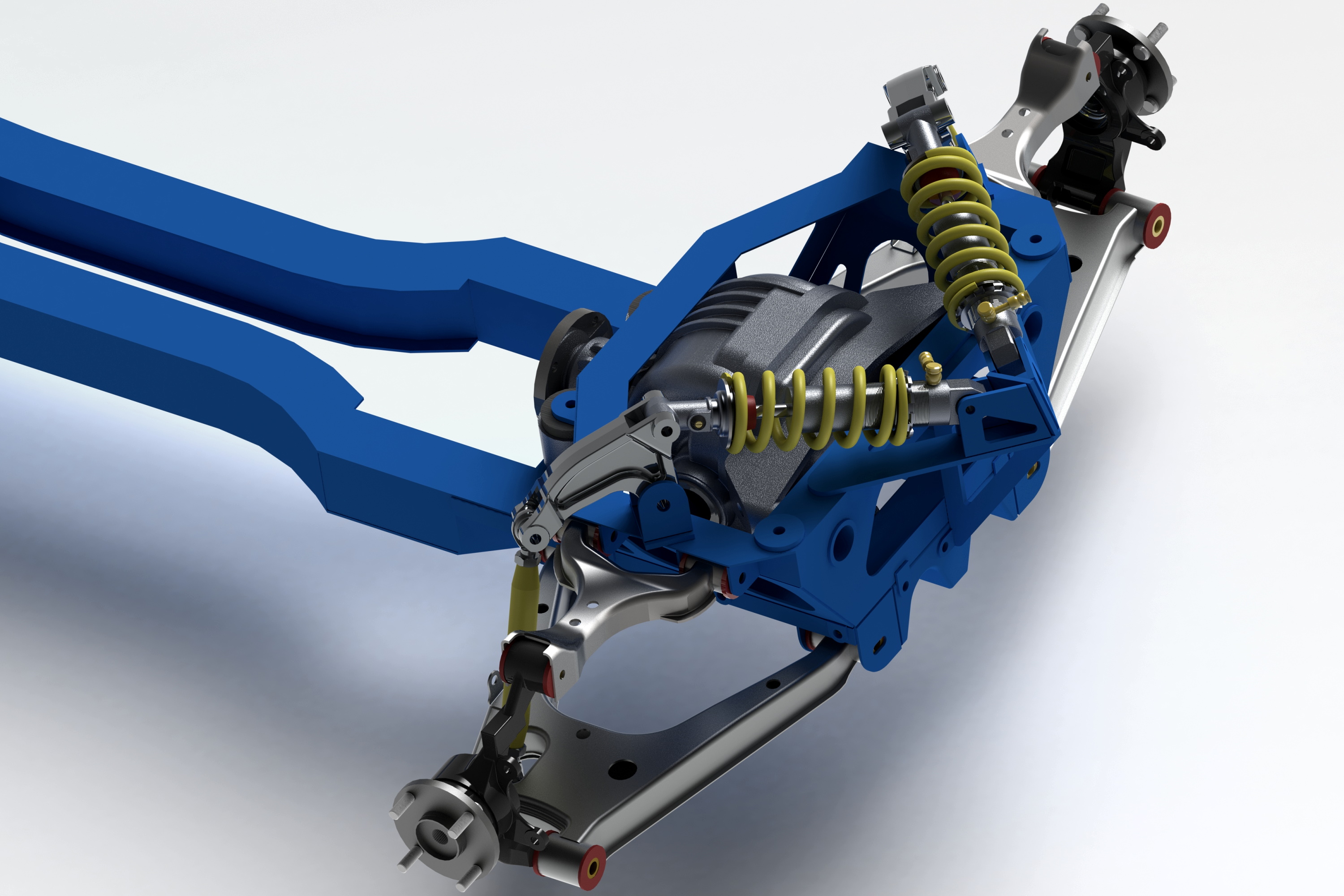 小型跑车悬臂悬架