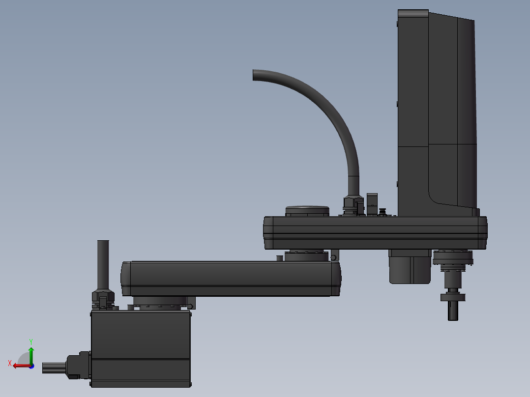 雅马哈机械手后视图