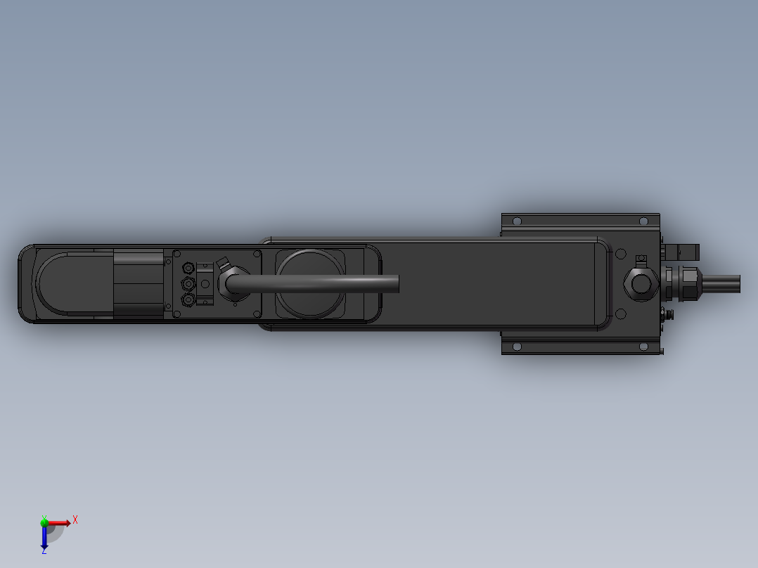 雅马哈机械手俯视图