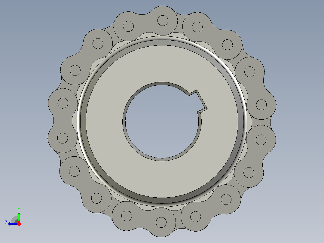 联轴器 (39)右视图