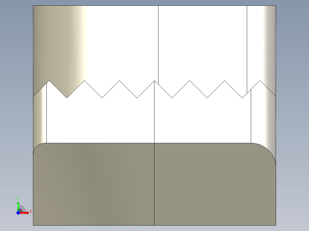 型材-BR 10 SLOT M8 T-NUT KJN530287前视图