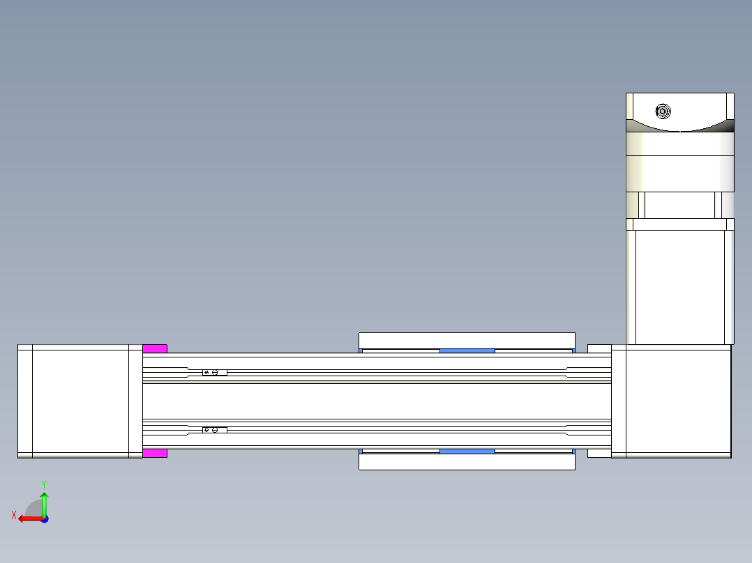 威洛博LB.GB同步带传动--欧规系列GB8-L192-S150-BR-P75-K后视图