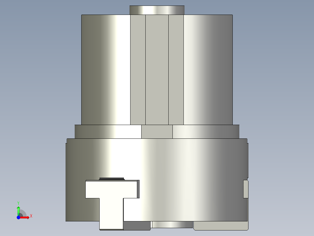 普通气爪PH02-16B前视图