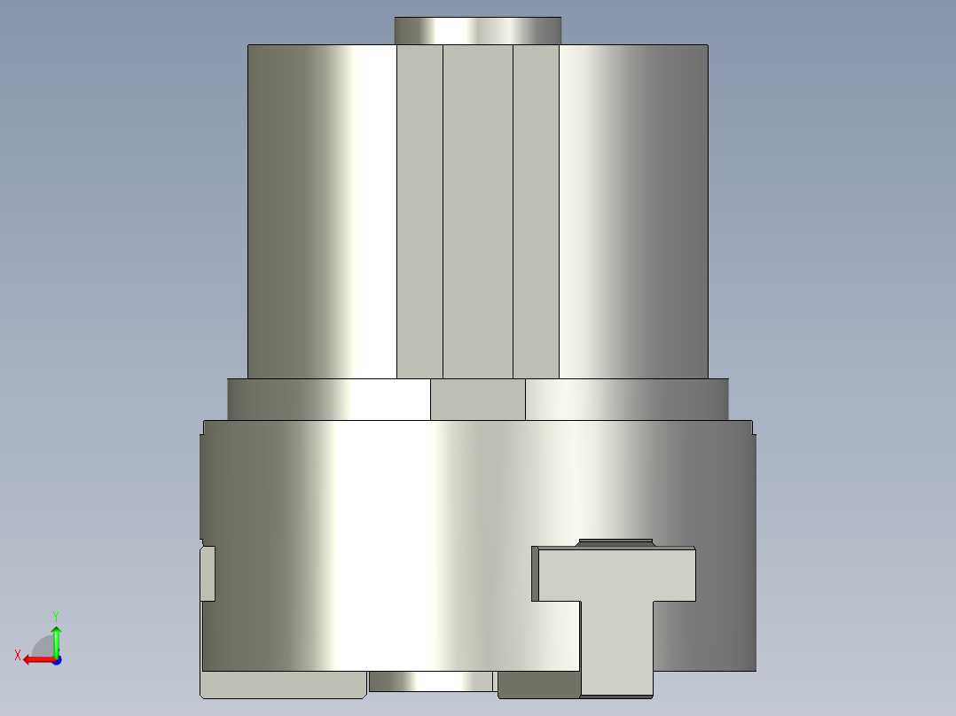 普通气爪PH02-16B后视图