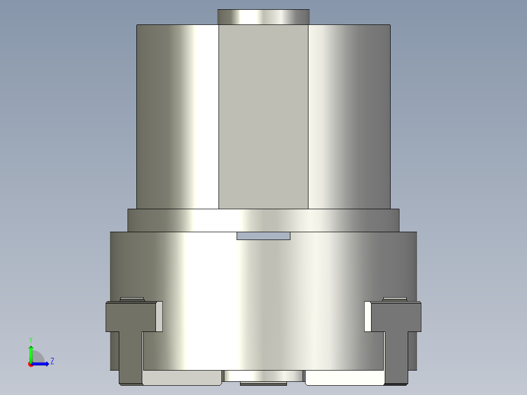 普通气爪PH02-16B左视图