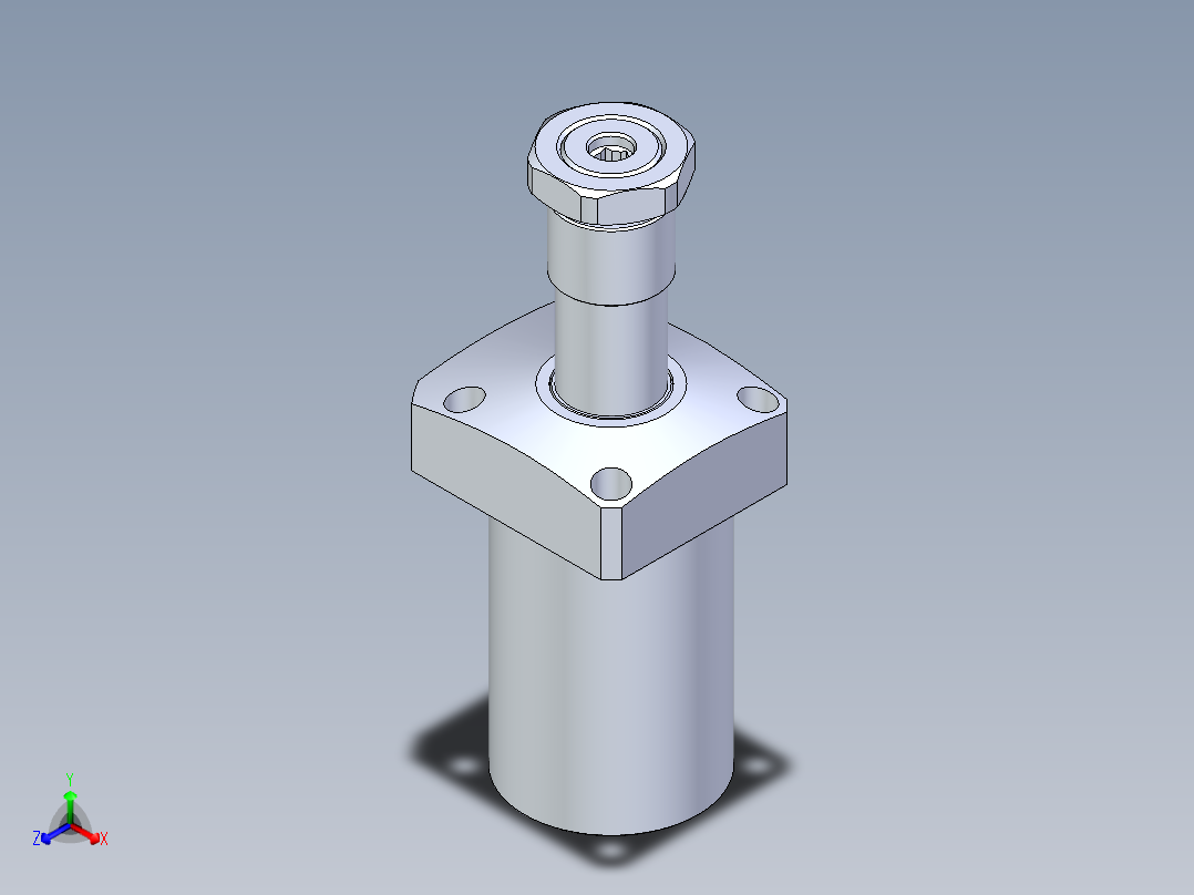 KOSMEKLHA0650-SL-Q25多系列多零件图纸模型正等轴测图