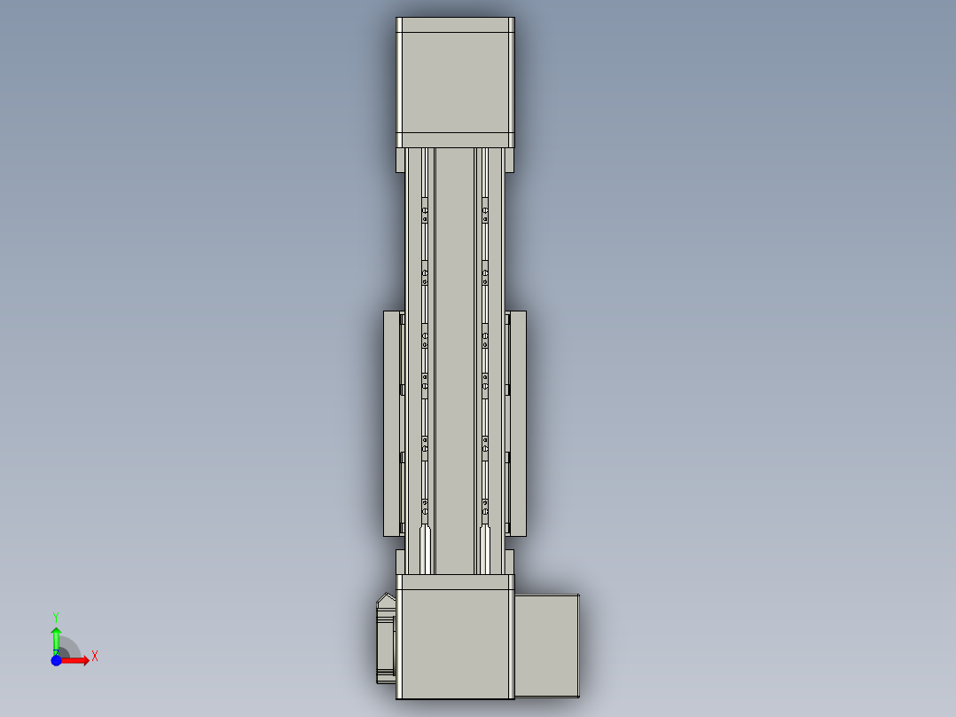 欧规系列-GB8-L96-S100-BRU-P40-MS3前视图
