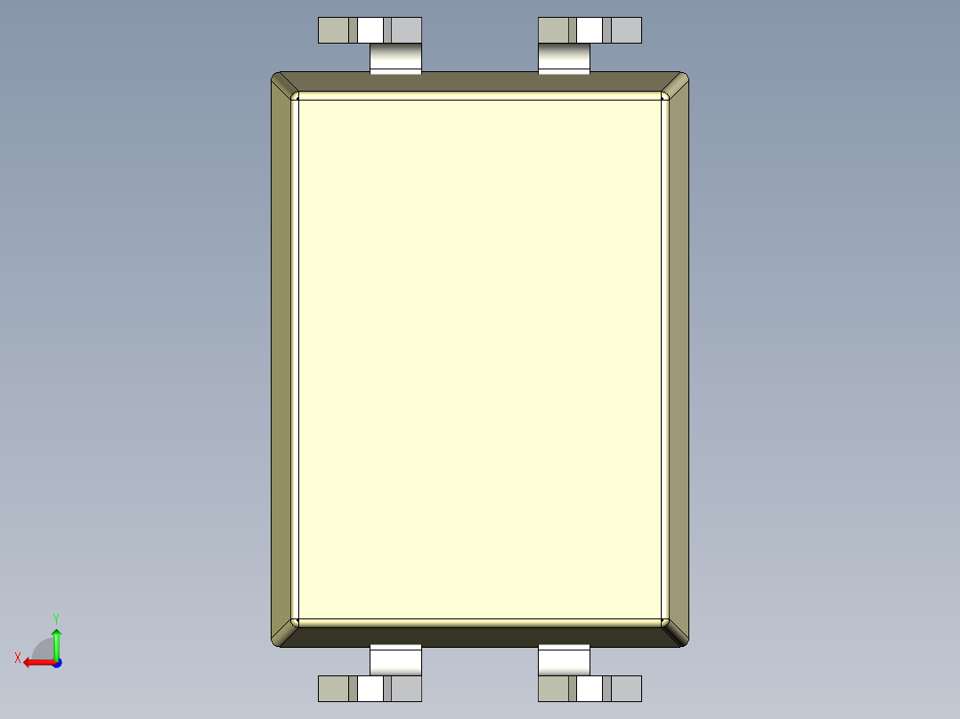 光电元件封装-DIP4-OC-YL后视图