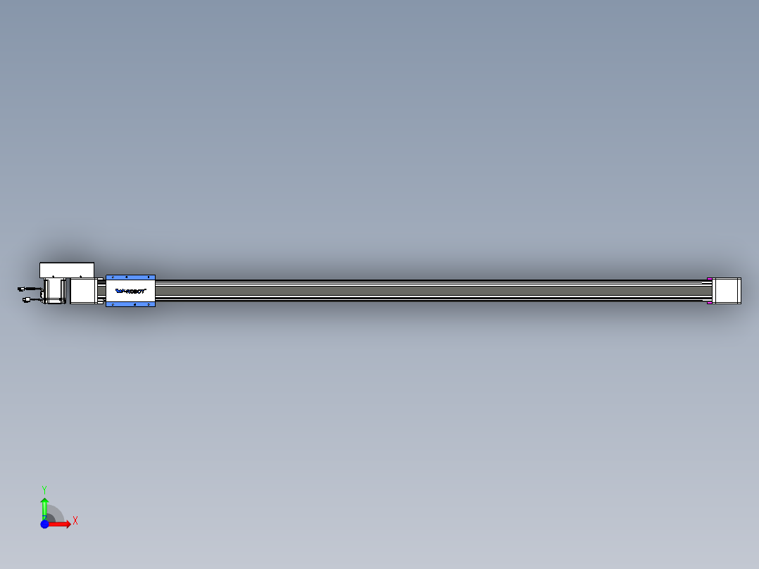 威洛博LB.GB同步带传动--欧规系列GB8-L96-S2000-BR-P75前视图