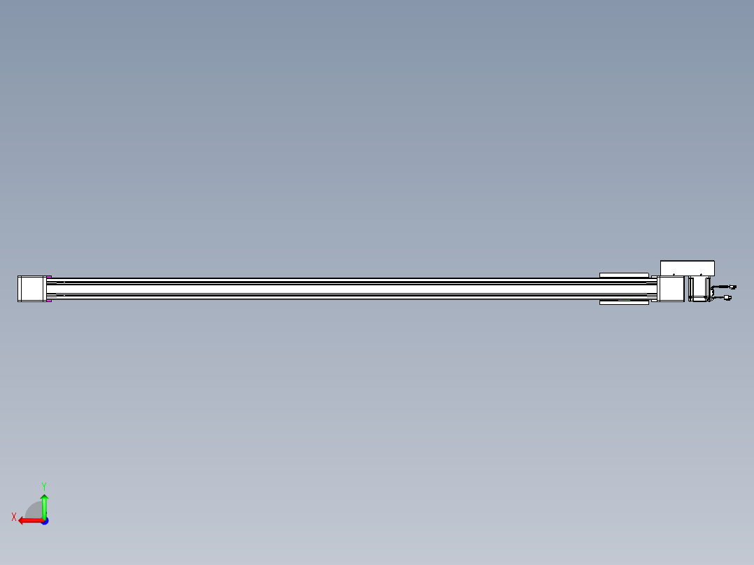 威洛博LB.GB同步带传动--欧规系列GB8-L96-S2000-BR-P75后视图