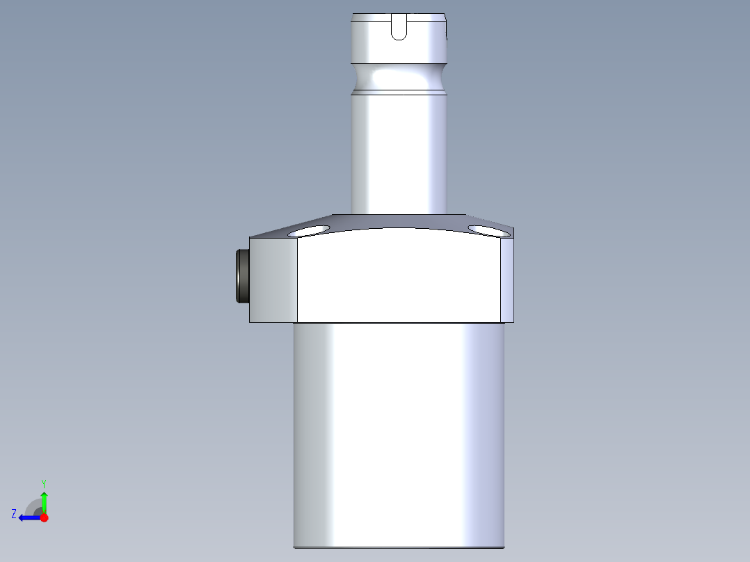 KOSMEKLT0550-CL-F多系列多零件图纸模型多系列多零件图纸模型右视图