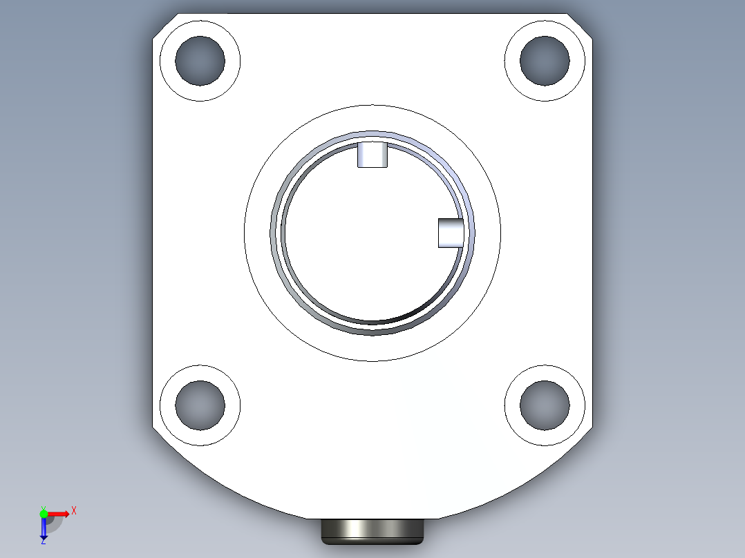 KOSMEKLT0550-CL-F多系列多零件图纸模型多系列多零件图纸模型俯视图