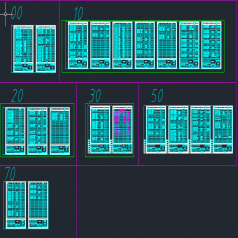 射线安全检查机全套CAD图纸 机械设计CAD图纸DWG图纸2D图纸