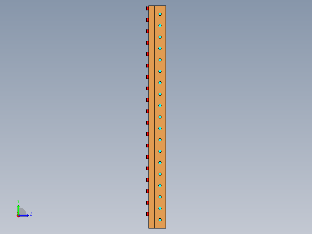 滚筒流水线(1)左视图