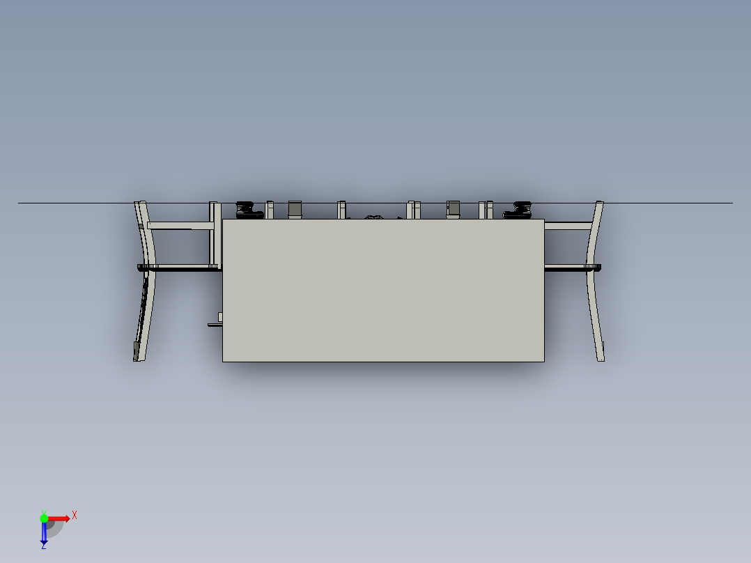 dining-room-set-lady-hattori-餐厅套装俯视图