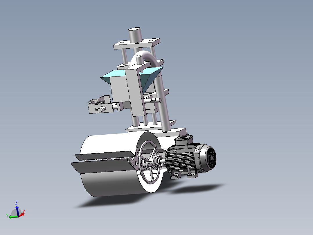 秸秆打包机 三维图纸 和 说明书