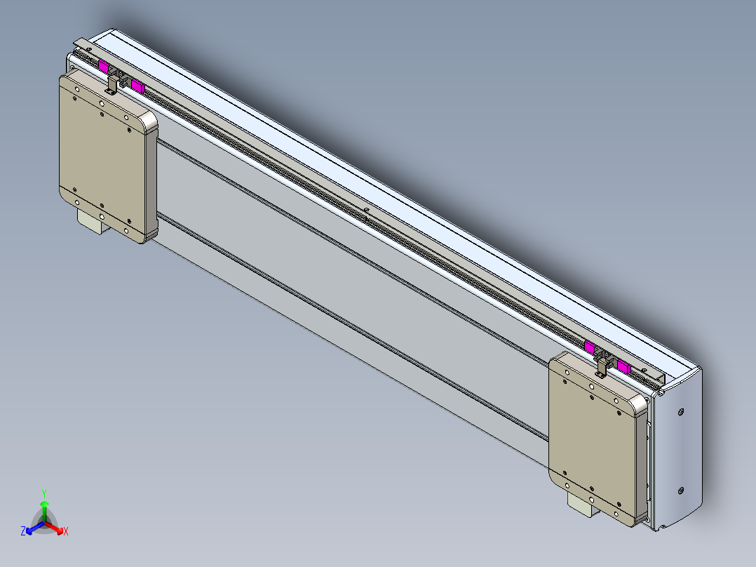 威洛博LC系列3d模型模组2LC22H1Y-S700正等轴测图