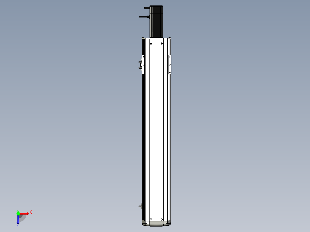 Toyo东佑达直线模组-ETH13-650-BC-400W+煞車俯视图