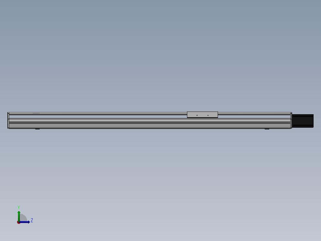 精密模组MY140-T10-1400L-BC-P40B-C4-C左视图