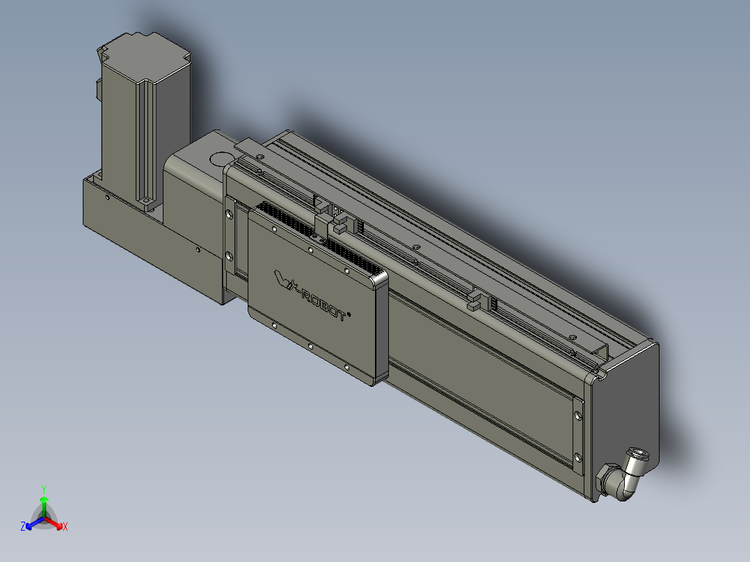 威洛博VBC12-S150-BL-P40正等轴测图