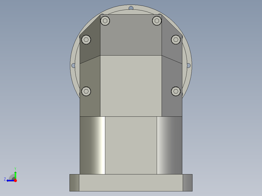 直齿ZPLH160-L1 42-114.3-200-M12.STEP右视图
