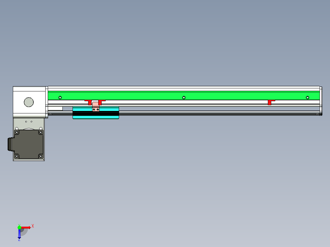 威洛博VBF10-L45-S350-BLU-P40-C4俯视图