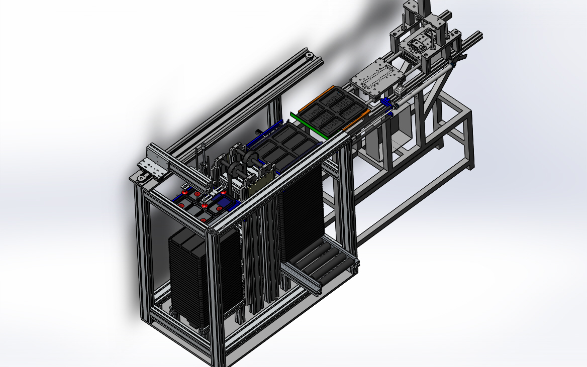 手机外壳的自动化生产加工设备
