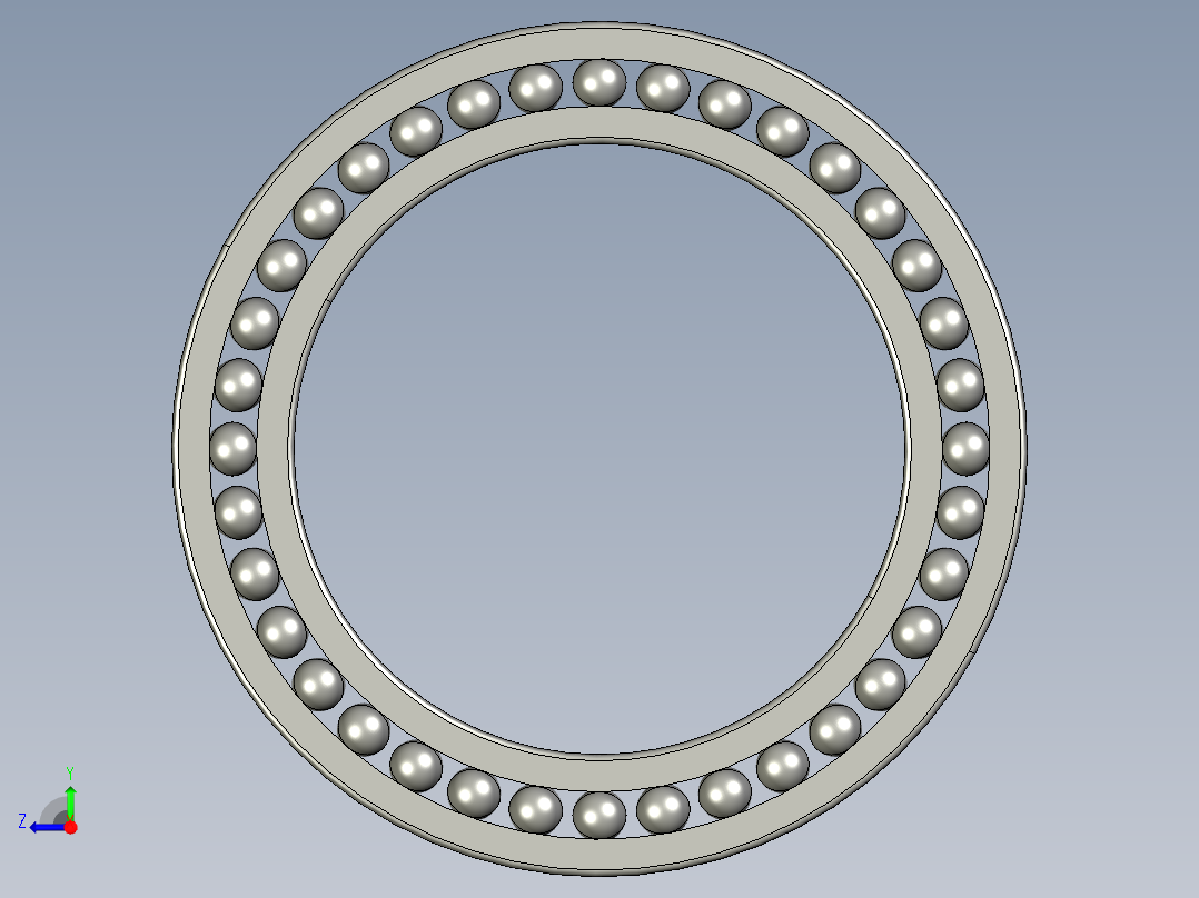 深沟球轴承61940右视图