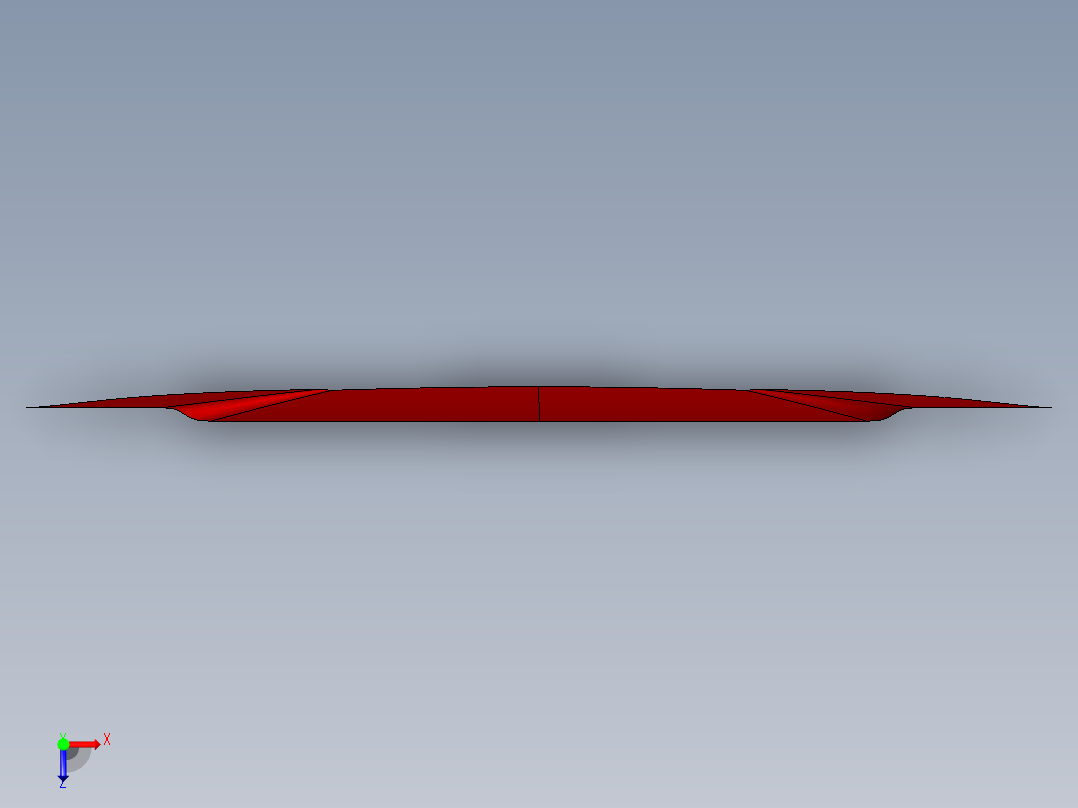 宝马汽车引擎盖外板-3--prt俯视图