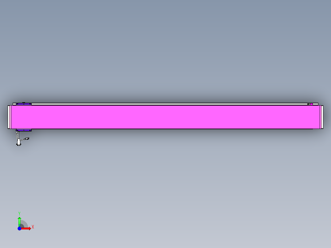 威洛博VL系列3d模型模组VL17E1Y-S2050前视图
