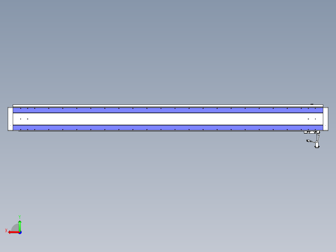 威洛博VL系列3d模型模组VL17E1Y-S2050后视图