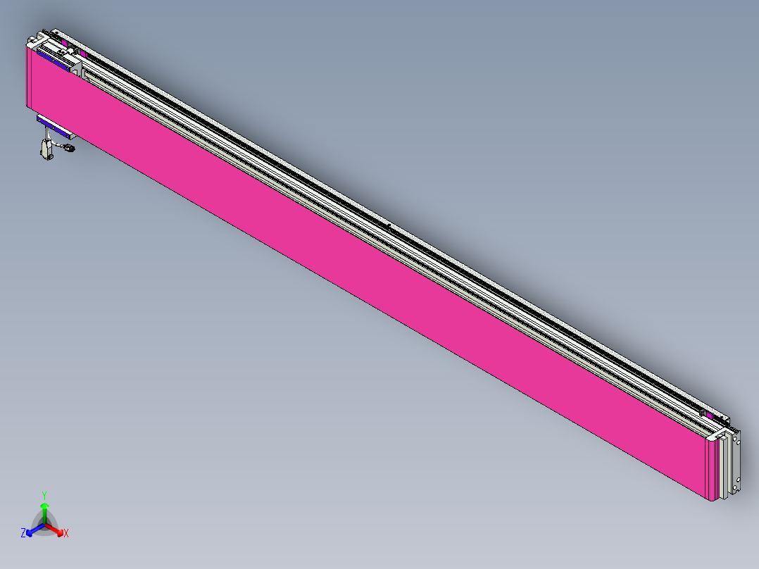 威洛博VL系列3d模型模组VL17E1Y-S2050正等轴测图