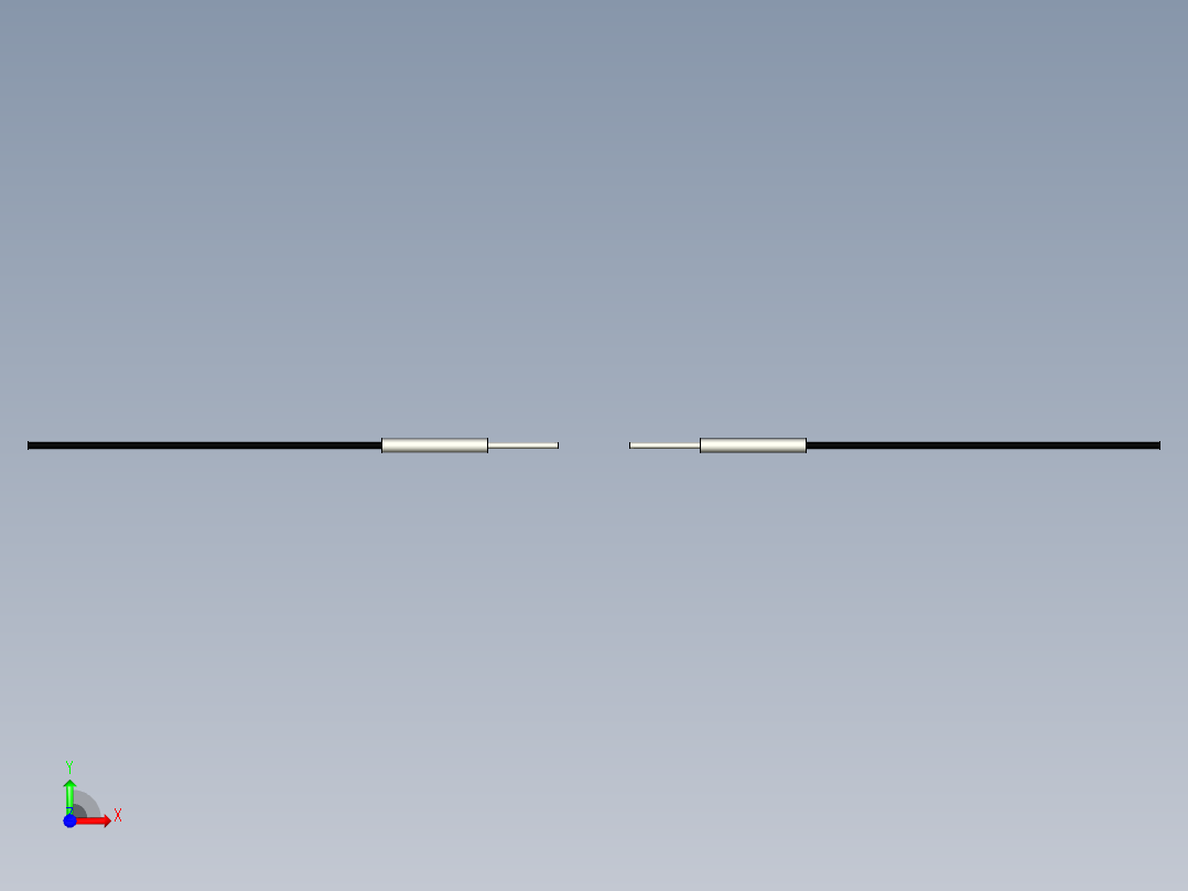 光纤元件对射型FT-210Q-I前视图