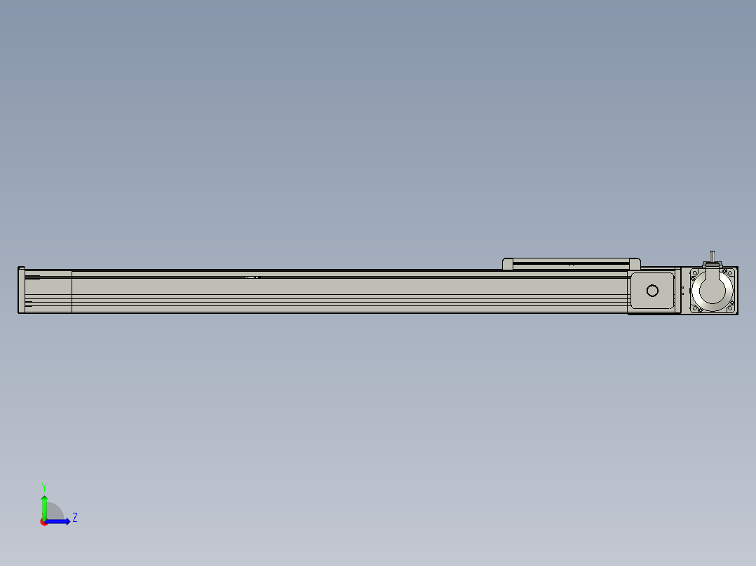 欧规系列-LB8-L75-S800-BL-ZP75-C3左视图