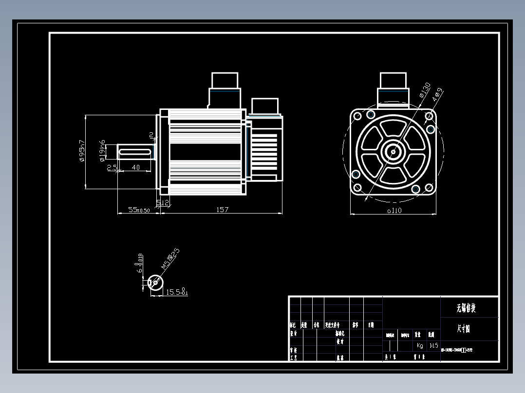 电机MS-110STE-T04030B-21P2