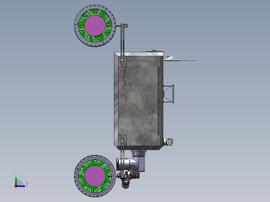 探采机器人1左视图