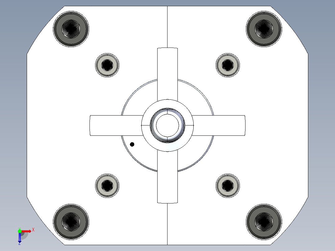 KOSMEKSWH2090-GN多系列多零件图纸模型多系列多零件图纸模型俯视图