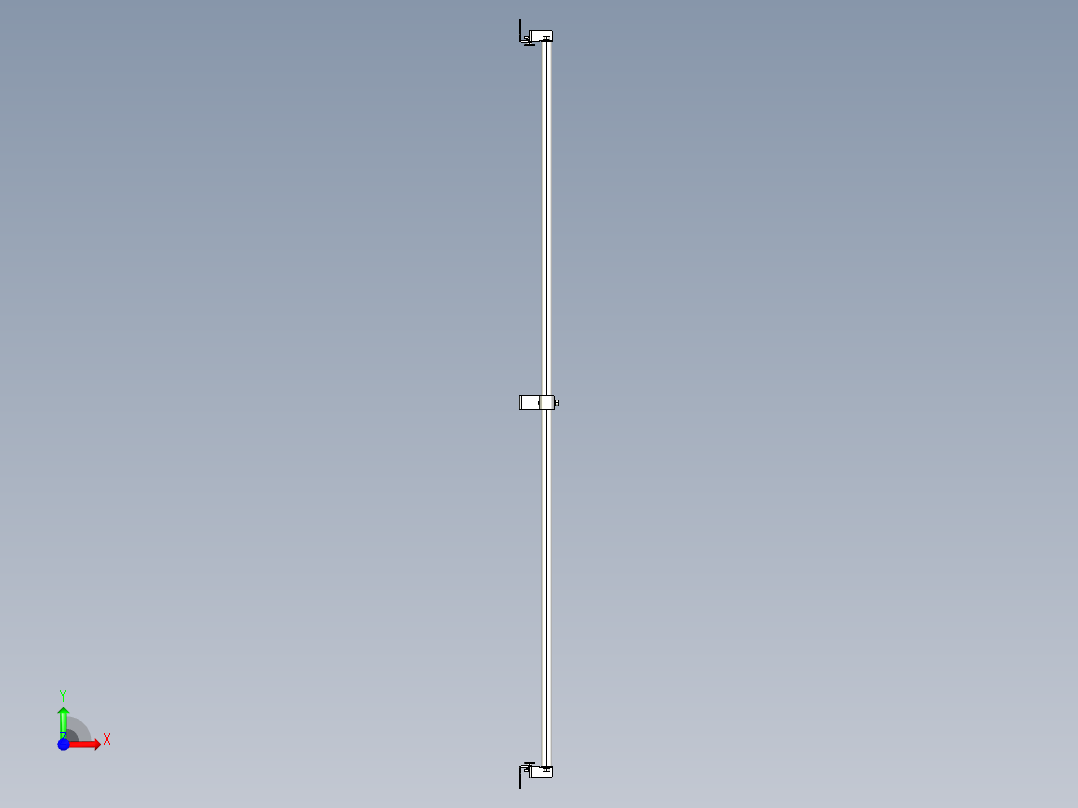 基恩士SL-JB127_side-mount_kc图纸模型前视图