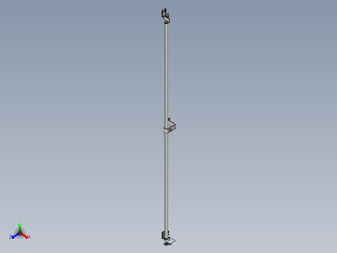 基恩士SL-JB127_side-mount_kc图纸模型正等轴测图