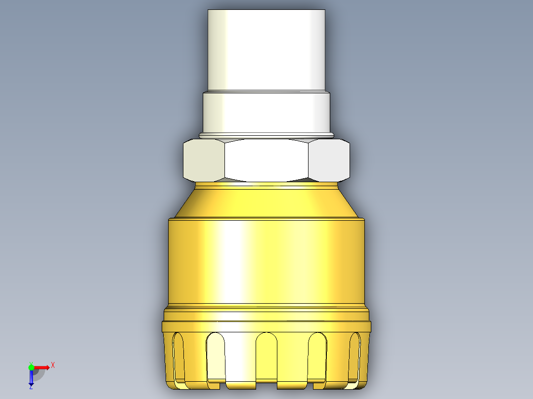 超声波设备TRANSMITTER-RANGE-6m-19.7ft-PVDF-BODY-4-20mA-2-WIRE-RELAY-HART-NPT-THREAD俯视图
