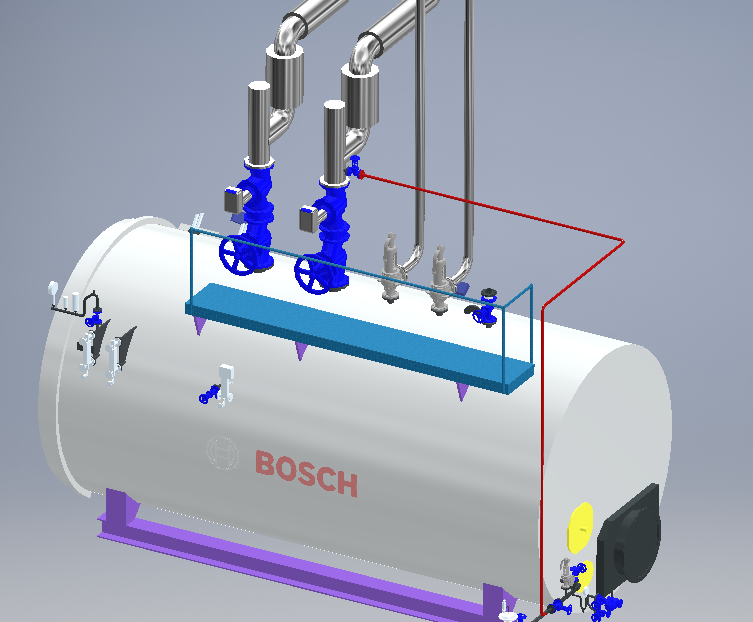蒸汽锅炉博世CH18006 16000kgh