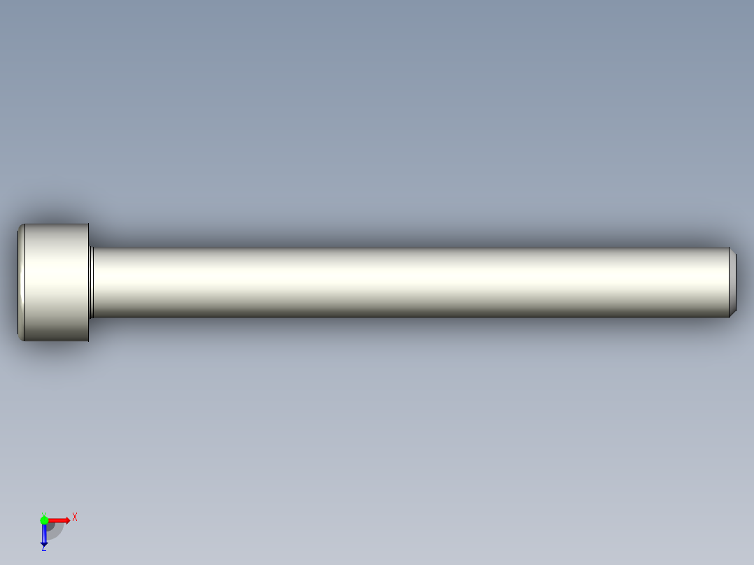 螺钉-DIN_912-M6x55.stp俯视图