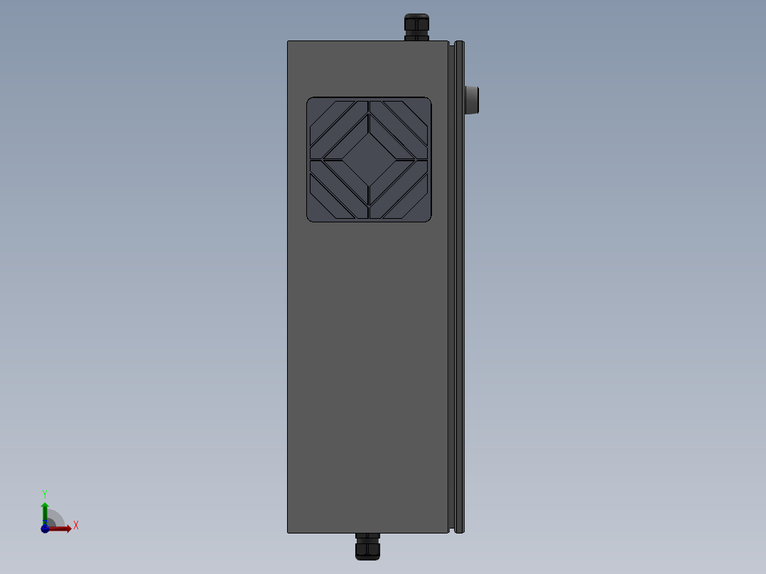 电器柜 电控柜 (80) 机械设计素材前视图