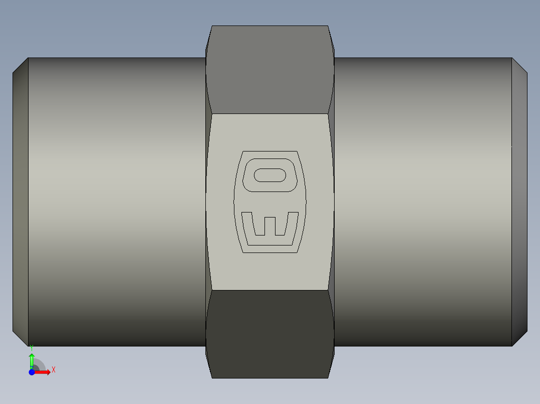 卡套式工业通用硬管接头EO Union G10SCFX前视图
