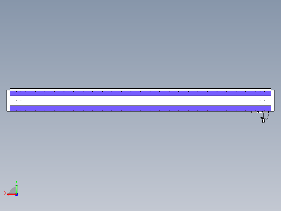 威洛博VL系列3d模型模组VL22H2Y-S2500后视图