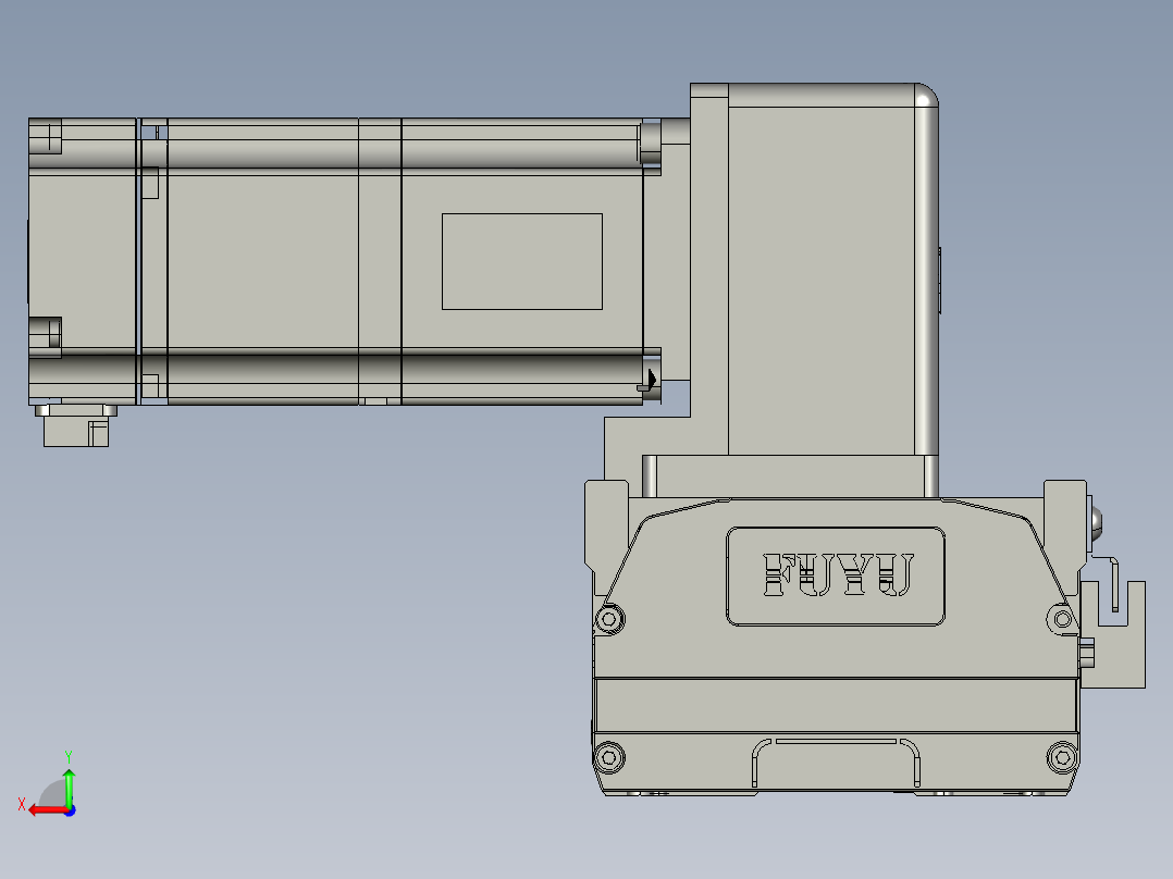 模组FTB10-LU-3400后视图
