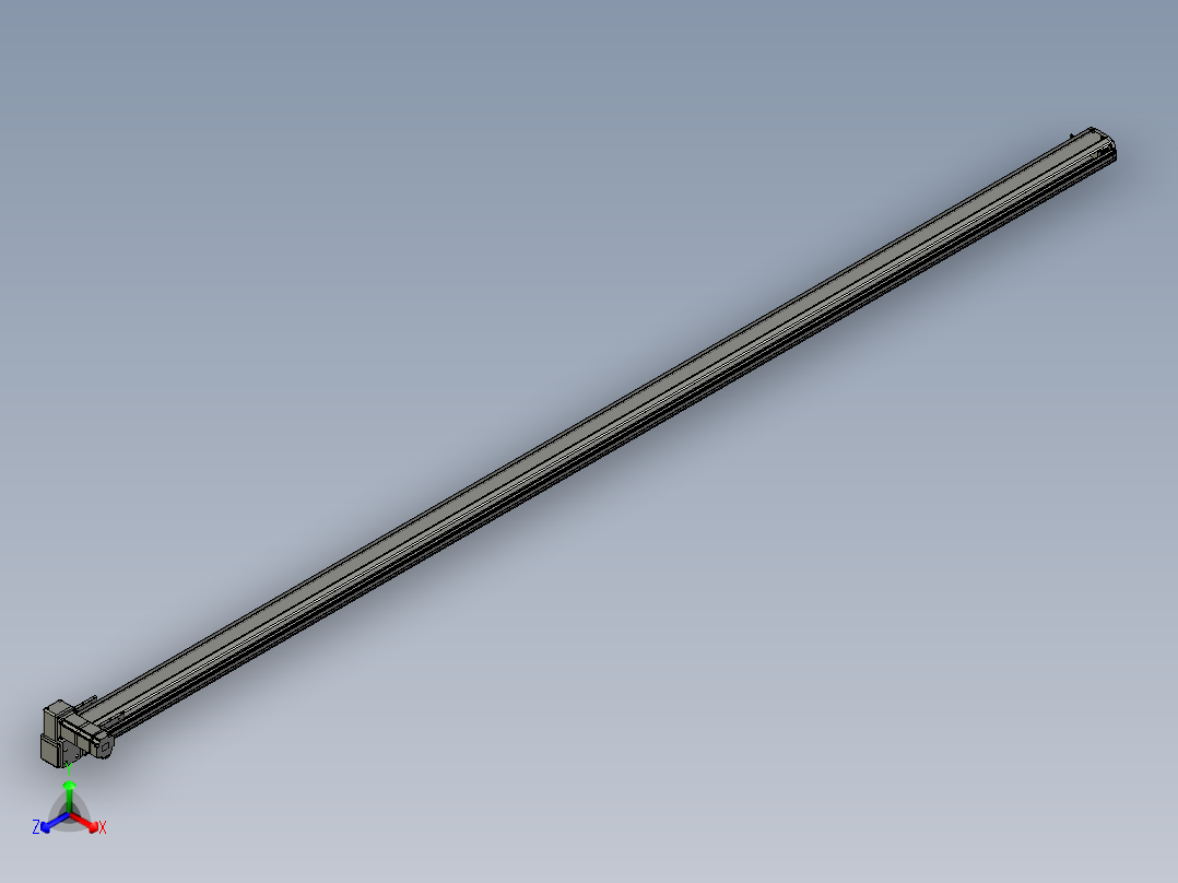 模组FTB10-LU-3400正等轴测图